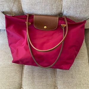 Longchamp Large L Le Pliage Shoulder tote